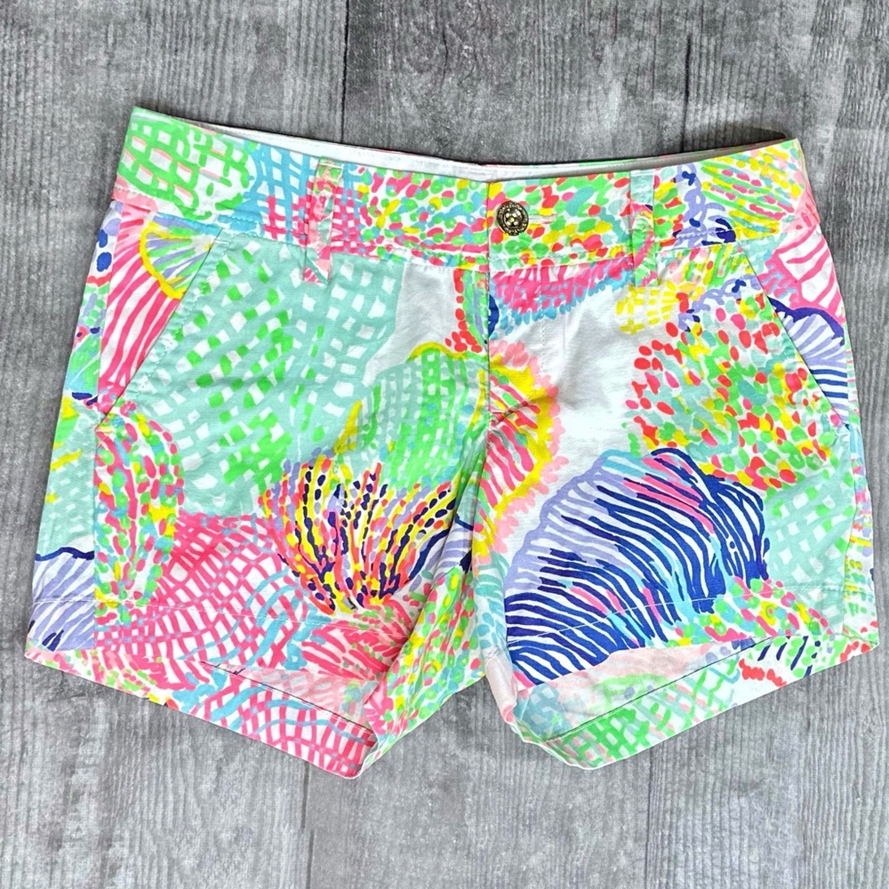 Lilly Pulitzer Callahan Shorts in Roar of the Seas [1656]